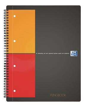 Een Oxford INTERNATIONAL filingbook, 200 bladzijden,ft A4+, geruit 5 mm koop je bij best4office