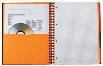 Een Oxford INTERNATIONAL filingbook, 200 bladzijden, ft A4+, gelijnd koop je bij Muys Kantoor & Kado