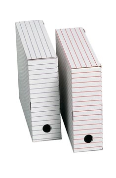 Een Archiefdoos, ft 31 x 24,5 x 8,5 cm (b x h x d), set van 2 koop je bij best4office