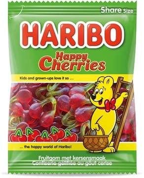 Een Haribo snoep kersen, zak van 185 g koop je bij Muys Kantoor & Kado