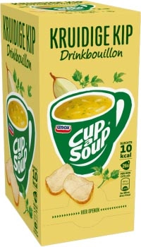 Een Cup-a-Soup drinkbouillon kruidige kip, pak van 26 zakjes koop je bij Muys Kantoor & Kado