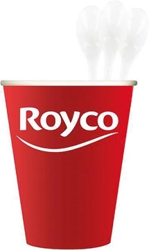 Een Royco Minute Soup beker 200 ml, doos van 1000 stuks koop je bij Muys Kantoor & Kado