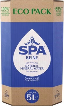 Een Spa Reine, niet-bruisend, eco pack van 5 l koop je bij Muys Kantoor & Kado