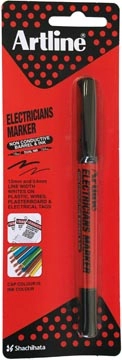 Een Artline marker Electricians, zwart koop je bij Muys Kantoor & Kado