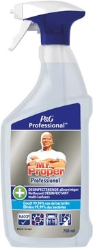 Een Mr. Proper desinfecterende allesreiniger, spray van 750 ml koop je bij Muys Kantoor & Kado