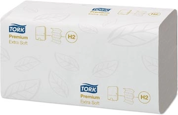 Een Tork Premium Xpress® extra zachte handdoek XL, multifold, 2-laags, systeem H2, wit koop je bij best4office