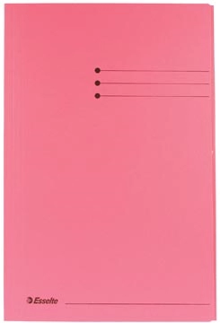 Een Esselte dossiermap roze, ft folio koop je bij best4office