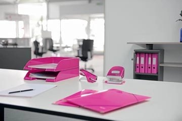 Een Leitz WOW ordner roze, rug van 5,2 cm koop je bij best4office