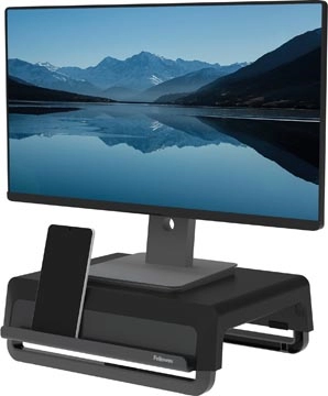 Een Fellowes monitorstandaard Breyta, zwart koop je bij best4office