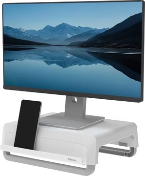 Een Fellowes monitorstandaard Breyta, wit koop je bij best4office