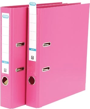 Een Elba ordner Smart Pro+, roze, rug van 5 cm koop je bij best4office