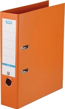 Een Elba ordner Smart Pro+, oranje, rug van 8 cm koop je bij best4office