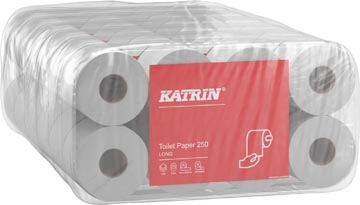 Een Katrin toiletpapier, 3-laags, 250 vel per rol, pak van 8 rollen koop je bij Muys Kantoor & Kado