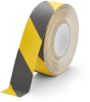 Een Durable Duraline antisliptape Grip 50 mm x 15 m, geel/zwart koop je bij Muys Kantoor & Kado