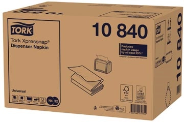 Een Tork servetten Expressnap voor dispenser, 1-laags, 1125 per bundel koop je bij Muys Kantoor & Kado