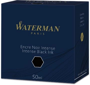 Een Waterman vulpeninkt 50 ml zwart koop je bij Muys Kantoor & Kado