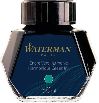 Een Waterman vulpeninkt 50 ml groen koop je bij Muys Kantoor & Kado