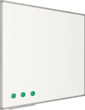 Een Smit Visual whiteboard, emaille, magnetisch, 120 x 300 cm koop je bij best4office