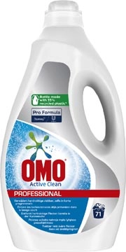 Een Omo vloeibaar wasmiddel Active Clean, 5 l koop je bij Muys Kantoor & Kado