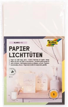 Een Folia Lichtzak ft 19 x 11,5 x 7 cm, neutraal koop je bij best4office