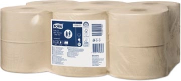 Een Tork Naturel Mini Jumbo toiletpapier, T2 Advanced, pak van 12 rollen koop je bij Muys Kantoor & Kado