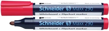 Een Schneider Whiteboardmarker 290 rood koop je bij Muys Kantoor & Kado