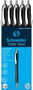 Een Schneider Balpen Slider Rave XB zwart koop je bij best4office