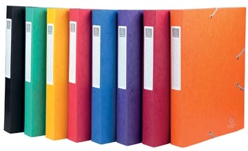 Een Exacompta Elastobo Cartobox rug van 4 cm, geassorteerde kleuren koop je bij best4office