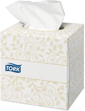 Een Tork tissues voor gezicht, extra zacht, 2-laags, 100 tissues per doosje koop je bij best4office