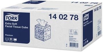 Een Tork tissues voor gezicht, extra zacht, 2-laags, 100 tissues per doosje koop je bij best4office