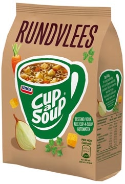 Een Cup-a-Soup vending, rundvlees, 140 ml, zak van 40 porties koop je bij Muys Kantoor & Kado