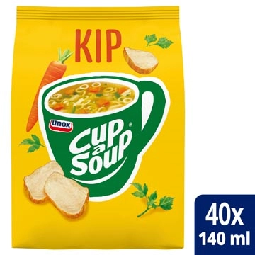 Een Cup-a-Soup vending, kip, 140 ml, zak van 40 porties koop je bij Muys Kantoor & Kado