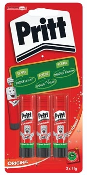 Een Pritt plakstift 3 x 11 g, op blister koop je bij best4office