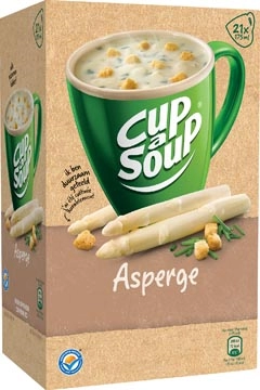 Een Cup-a-Soup asperge met kaas croutons, pak van 21 zakjes koop je bij Muys Kantoor & Kado