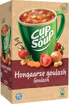 Een Cup-a-Soup Hongaarse goulash, pak van 21 zakjes koop je bij Muys Kantoor & Kado