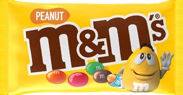 Een Snoepgoed M&M's Peanut koop je bij best4office