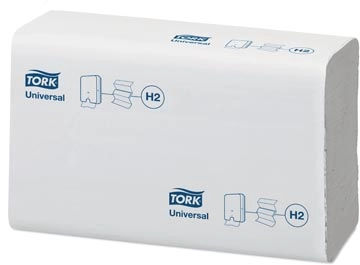 Een Tork Xpress handdoek, multifold, 237 vellen, 2-laags, systeem H2 Universal, wit koop je bij Muys Kantoor & Kado