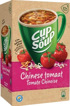 Een Cup-a-Soup Chinese tomaat, pak van 21 zakjes koop je bij Muys Kantoor & Kado