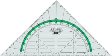 Een M+R Green Line geodriehoek, 16 cm koop je bij best4office