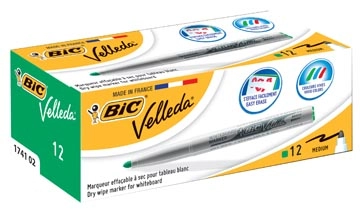 Een Bic whiteboardmarker Velleda 1741 groen koop je bij Muys Kantoor & Kado