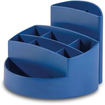 Een Han pennenbak met 9 vakjes Rondo Karma, eco blauw koop je bij best4office