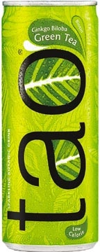 Een Tao Botanic Green Tea, blik van 25 cl, pak van 24 stuks koop je bij Muys Kantoor & Kado