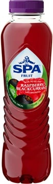 Een Spa Fruit Still raspberry blackcurrant, fles van 40 cl, pak van 6 stuks koop je bij Muys Kantoor & Kado