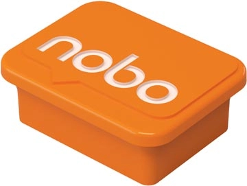 Een Nobo magneten, whiteboard, oranje, pak van 4 stuks koop je bij best4office