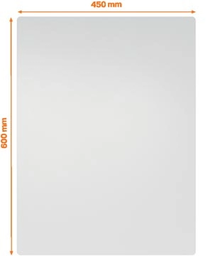 Een Nobo frameloos modulair whiteboard, staal, magnetisch, 45 x 65 cm koop je bij best4office