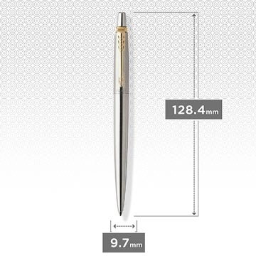 Een Parker Jotter balpen Stainless Steel GT, op blister koop je bij best4office