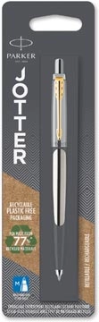 Een Parker Jotter balpen Stainless Steel GT, op blister koop je bij best4office