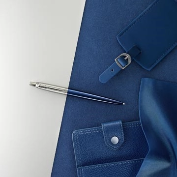 Een Parker Jotter balpen Royal Blue CT, op blister koop je bij best4office