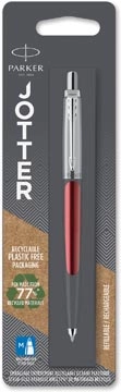 Een Parker Jotter balpen Kensington Red CT, op blister koop je bij best4office