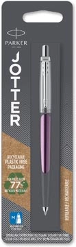 Een Parker Jotter balpen Victoria Violet CT, op blister koop je bij Muys Kantoor & Kado